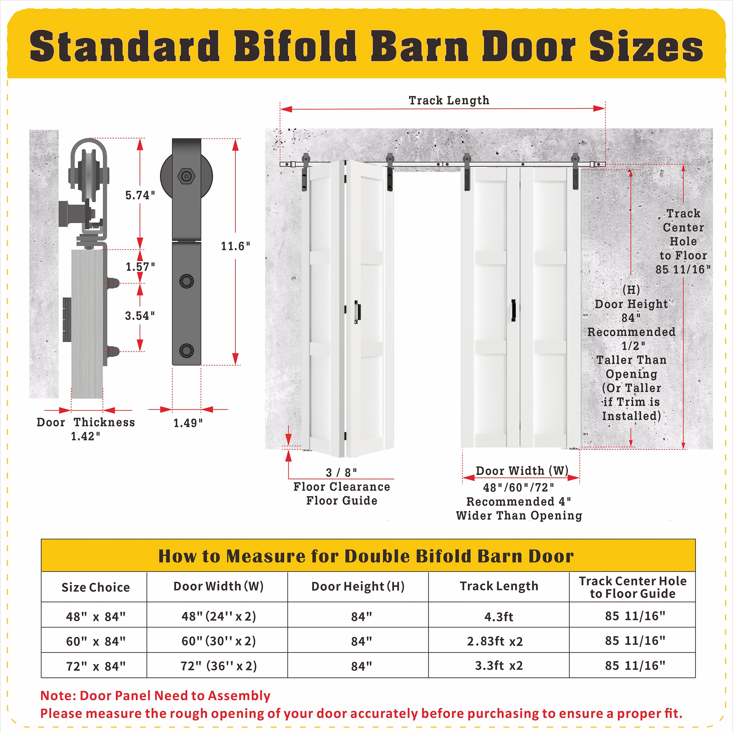 #SIZE_60"(30" x2) x 84"