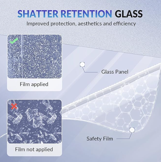 #Color_Sliding Shower Door