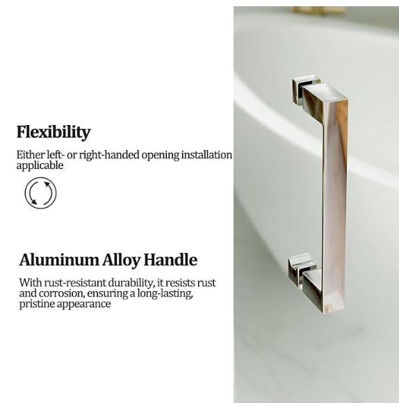 #Color_Sliding Shower Door