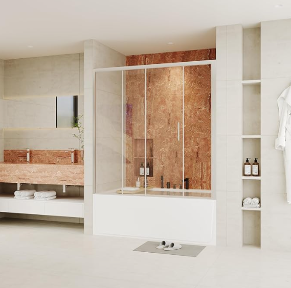 #Color_Bypass Shower Door