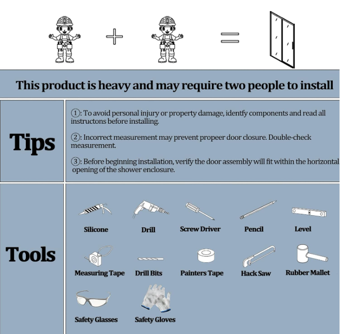 #Color_Pivot Shower Door