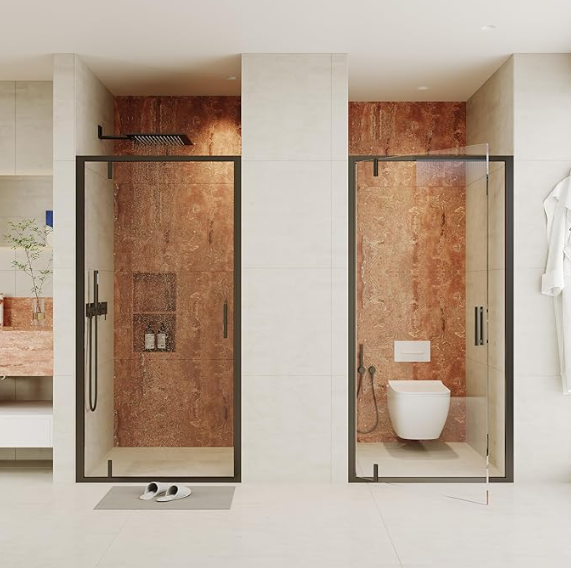 #Color_Pivot Shower Door