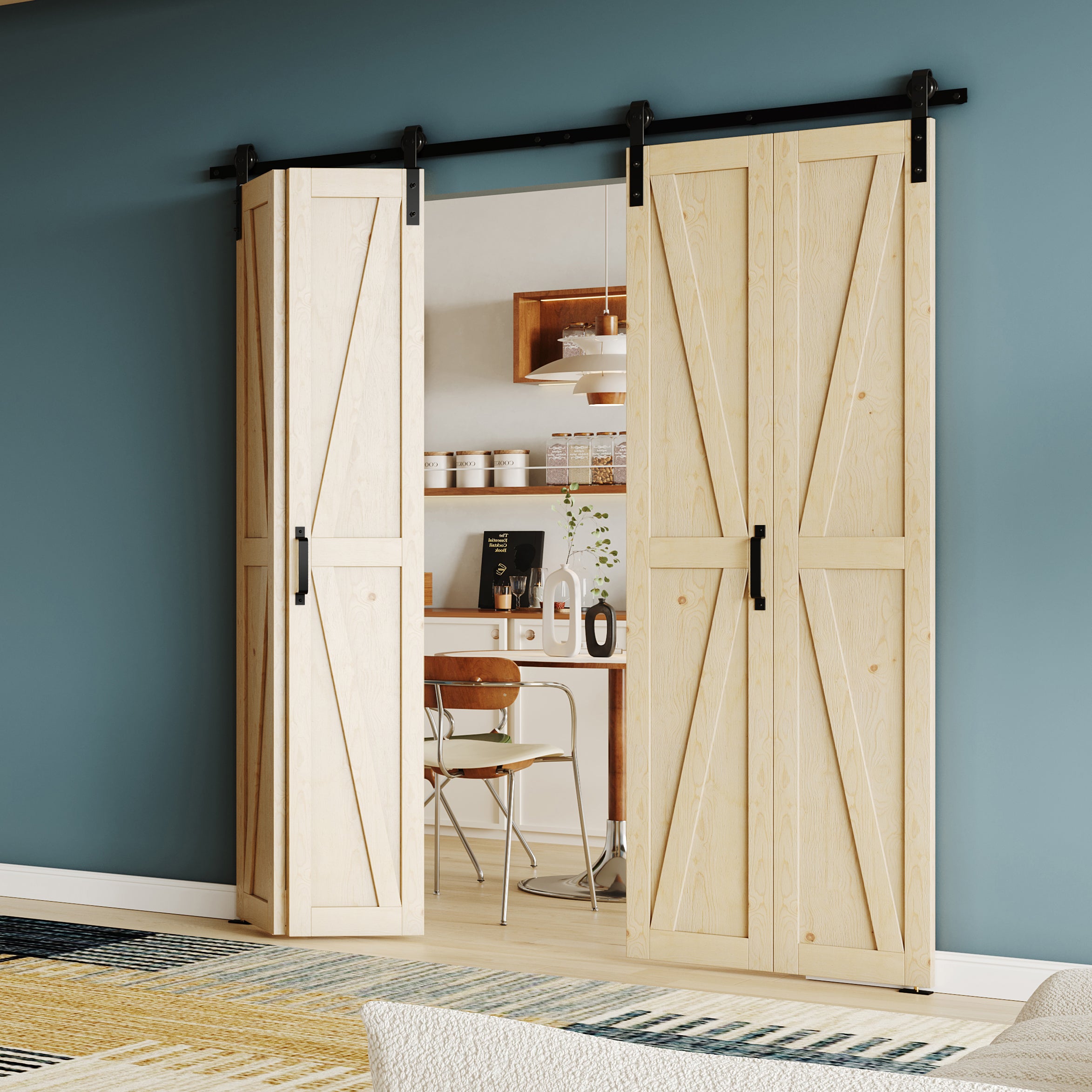 #SIZE_60"(30" x2) x 84"