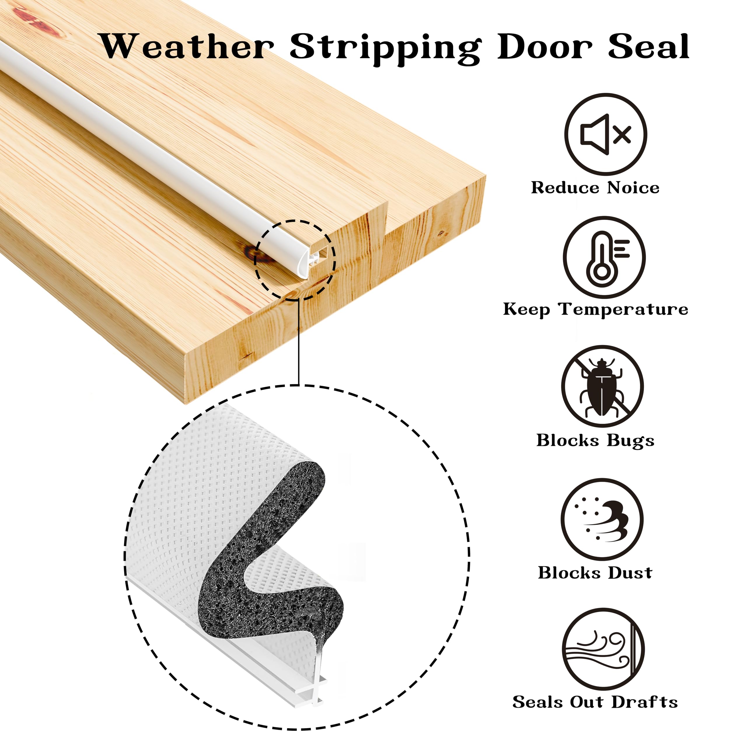 TENONER 36 in Pine Wood Door Frame (DIY Paintable)