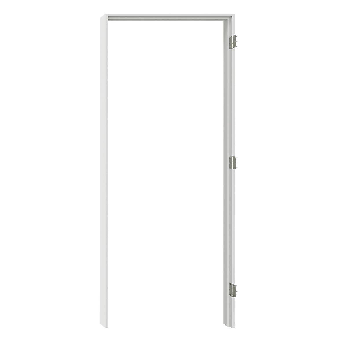 TENONER White 36 in Adjustable Door Frame with Handle