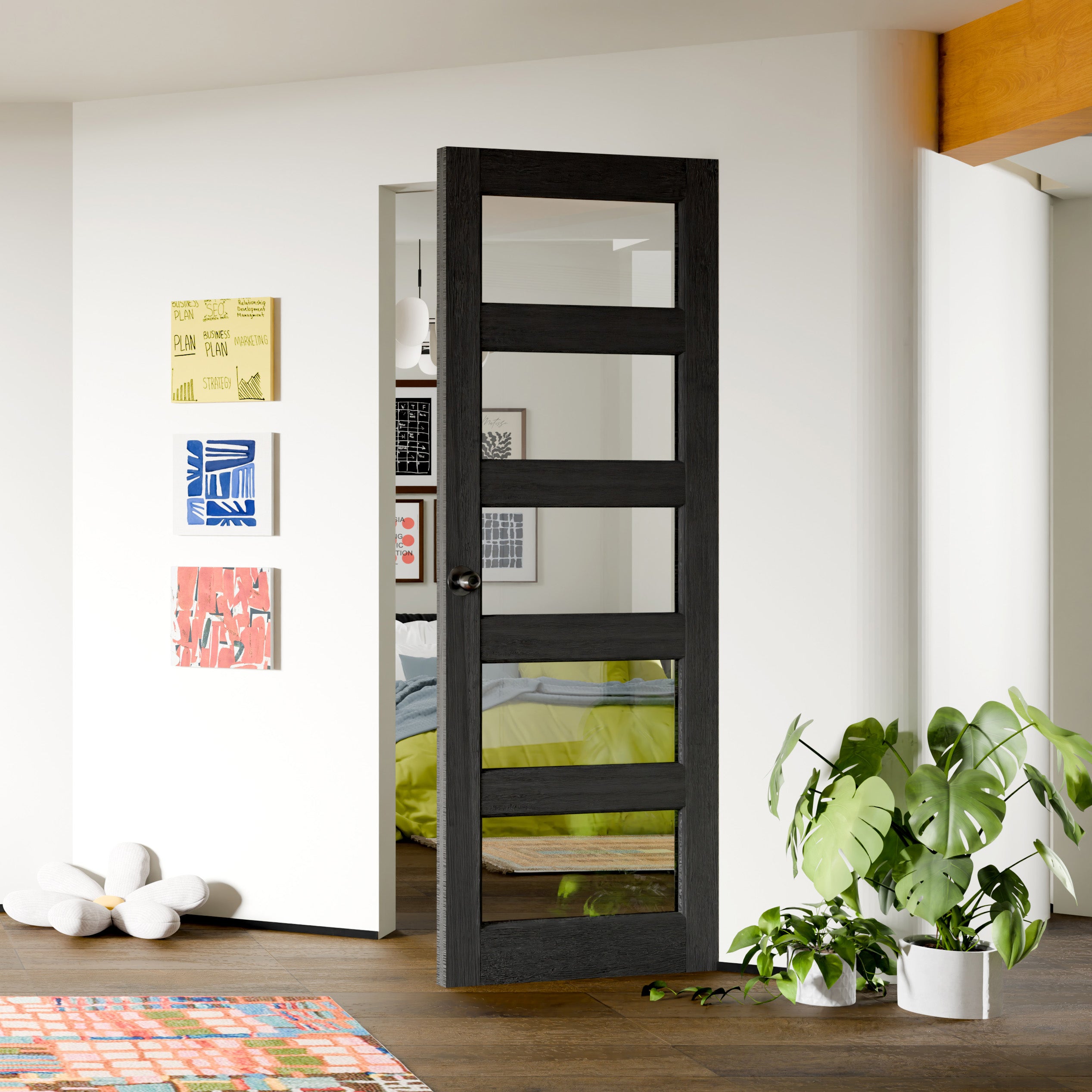 #Additional Accessories_Black Door Knob