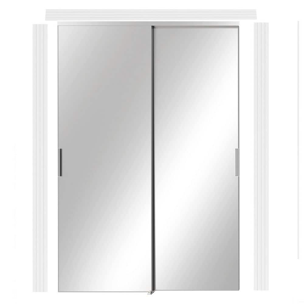 Pine Wood White Bifold Door Frame & Sliding Closet Door Frame