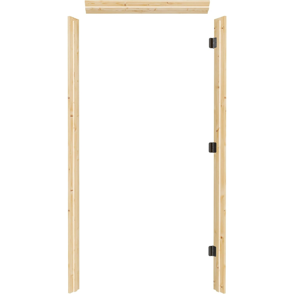 TENONER 36 in Pine Wood Interior Door Frame (DIY Paintable)