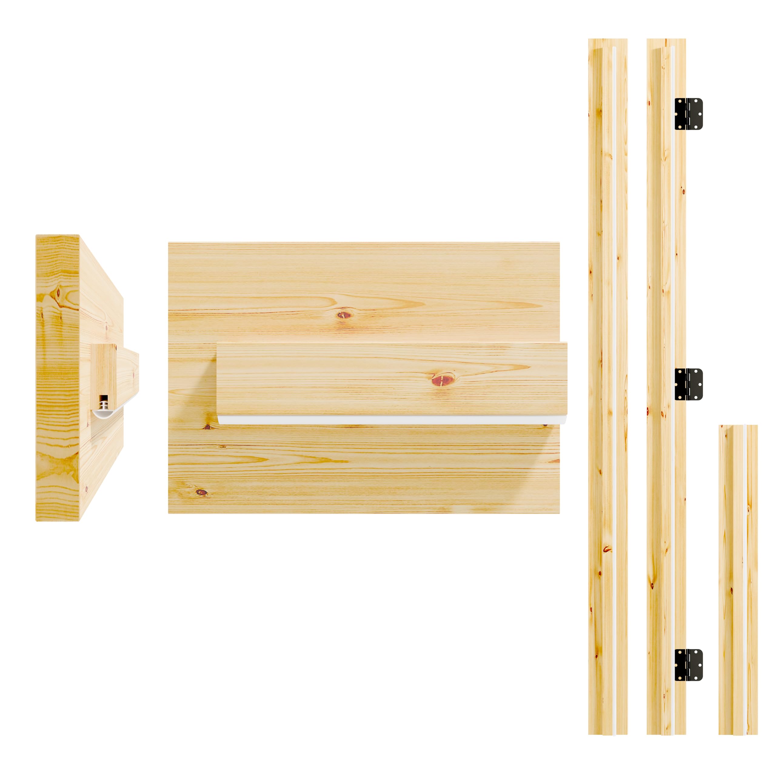 TENONER 36 in Pine Wood Door Frame (DIY Paintable)