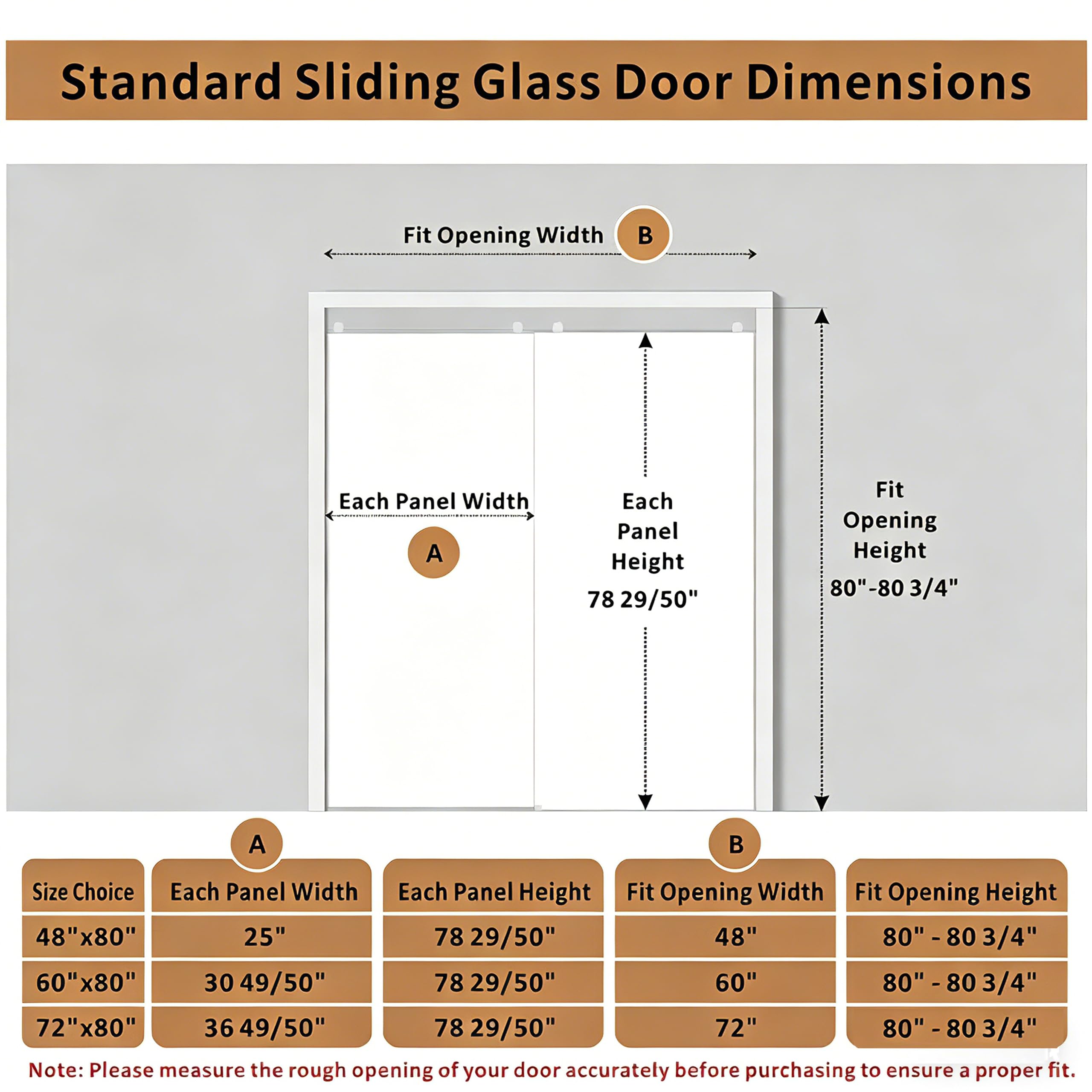 TENONER White 6-Panel Sliding Closet Door with Top and Bottom Track & Complete Hardware Kit - Ultra-Thin Preassembled Paintable