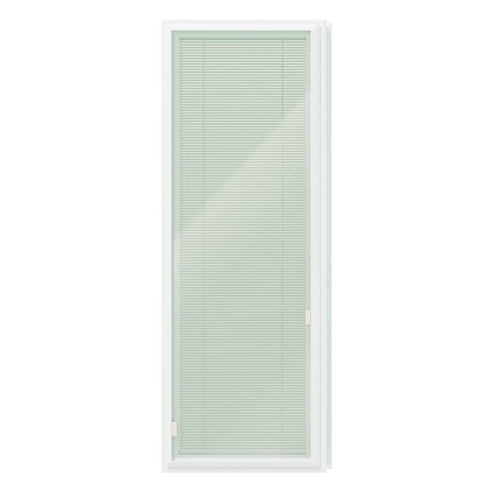 Tenoner Single-Glass Magnetically Controlled Louvered Blinds Replacement (Replacement glass frame not included)